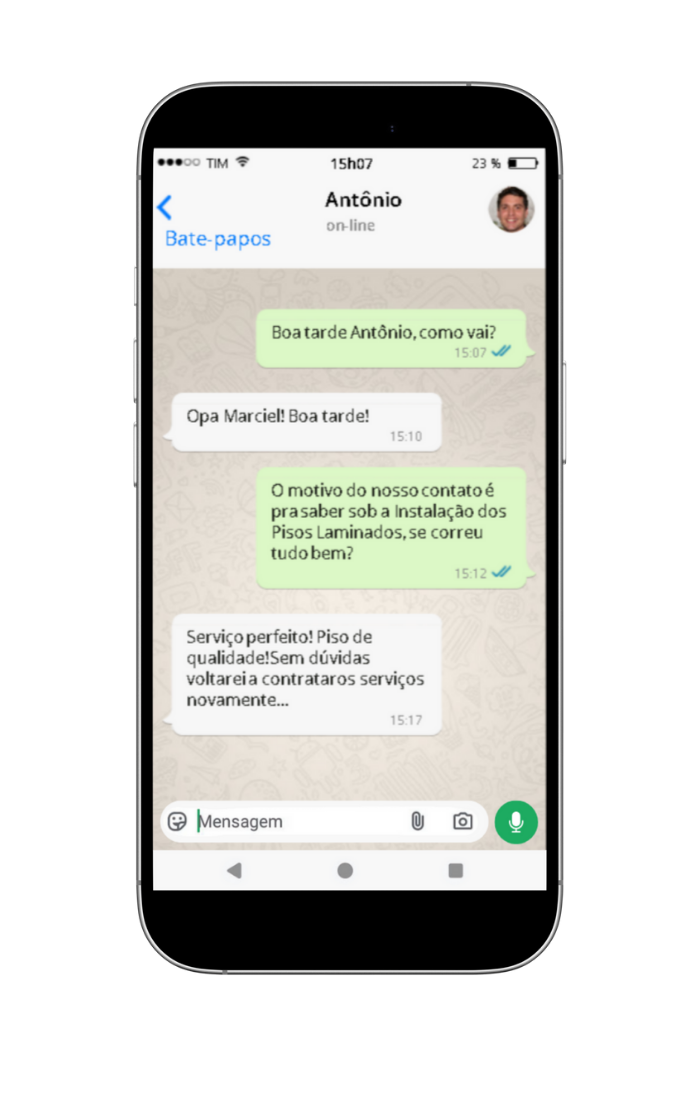 CONVERSAS WHATSAPP Santiago 2